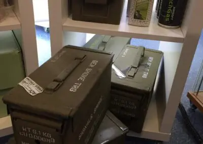 Stock caisses et billes